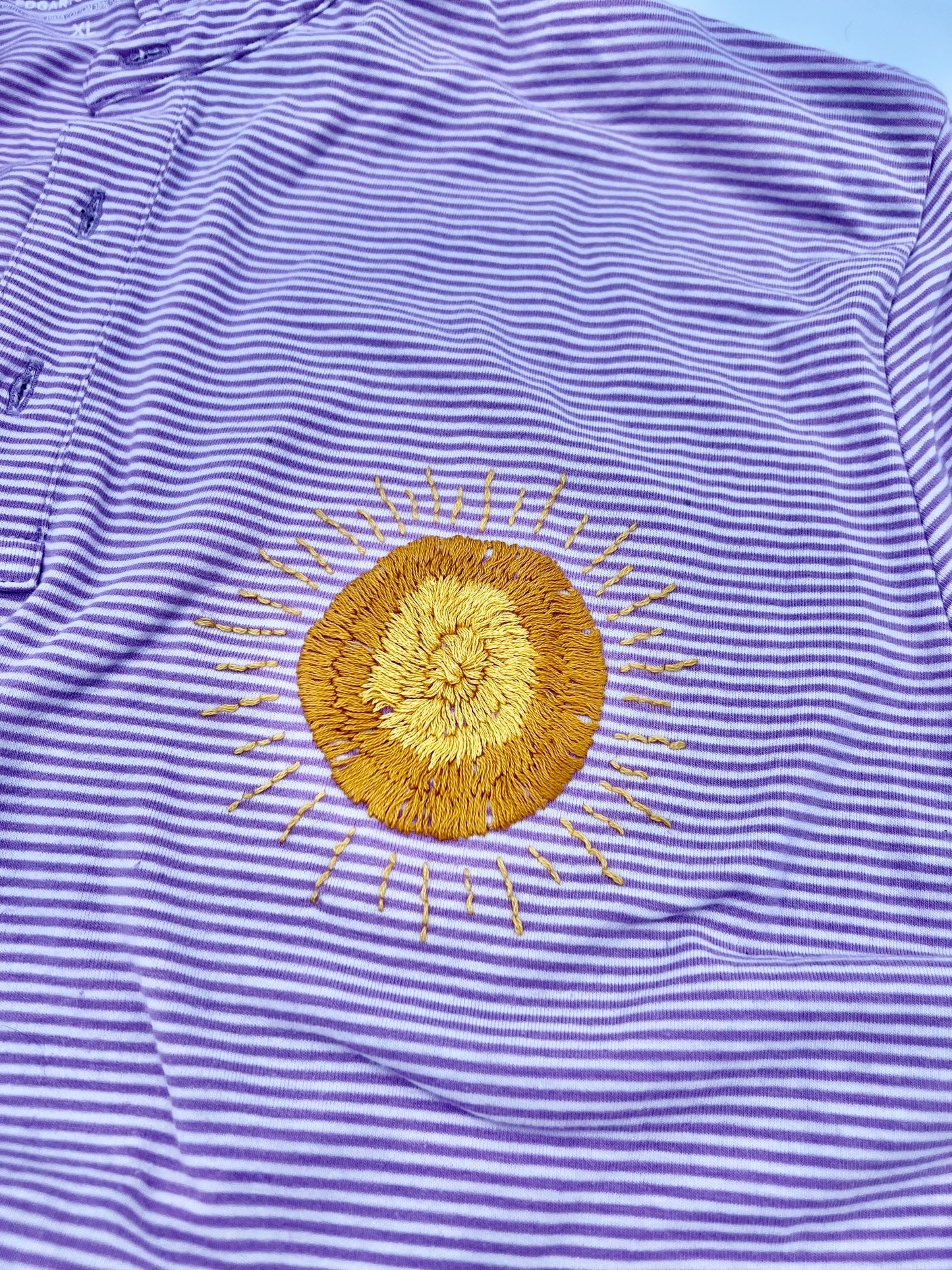 Buttoned-Up Sunshine