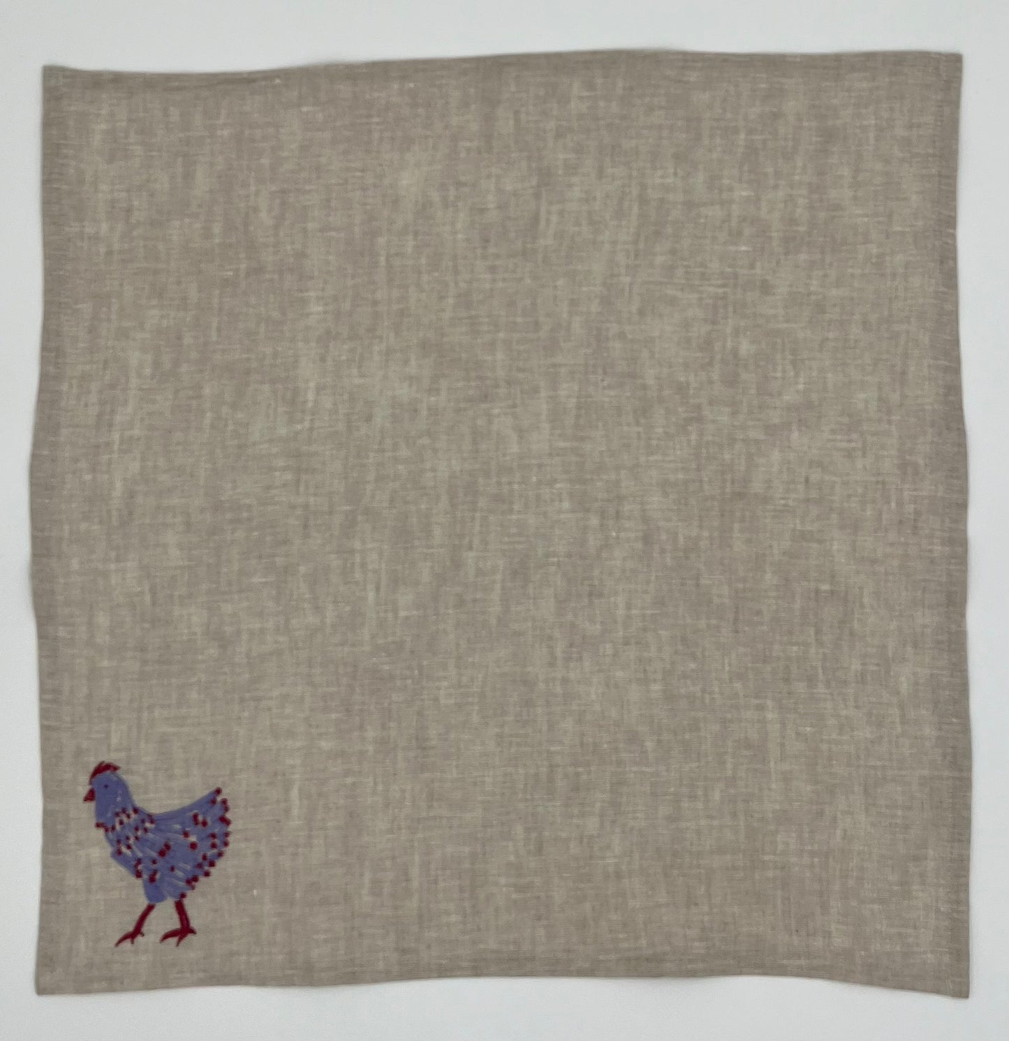 Lilac Chicken Napkins