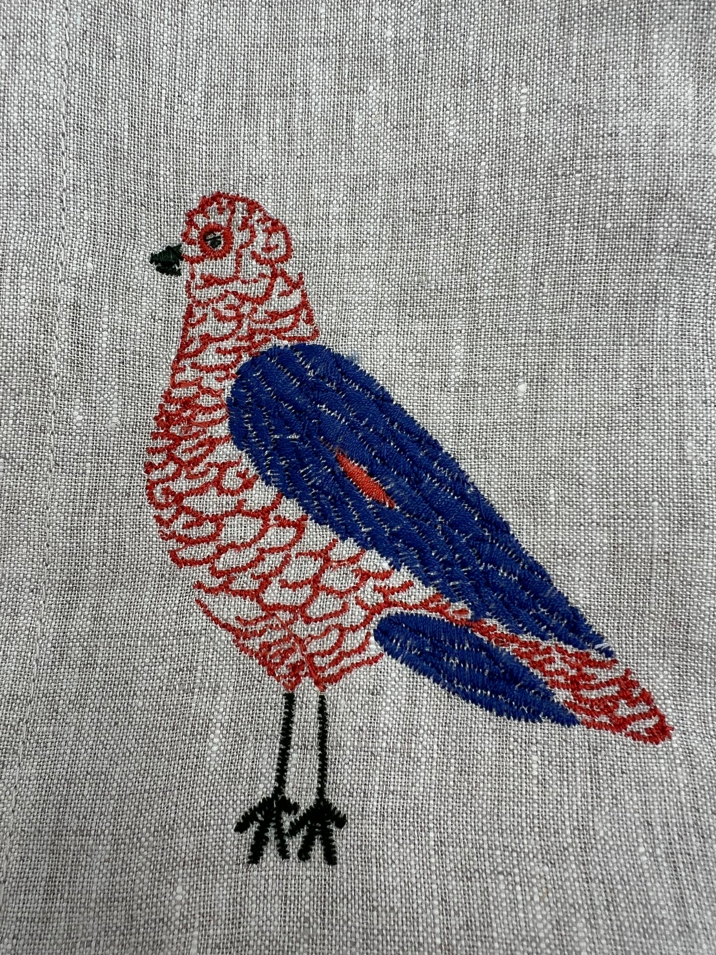 Blue Pigeon Napkins