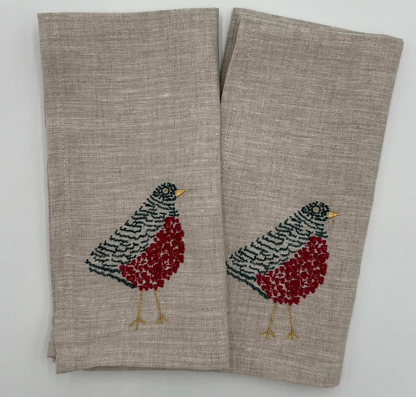 Holiday Plover Napkins