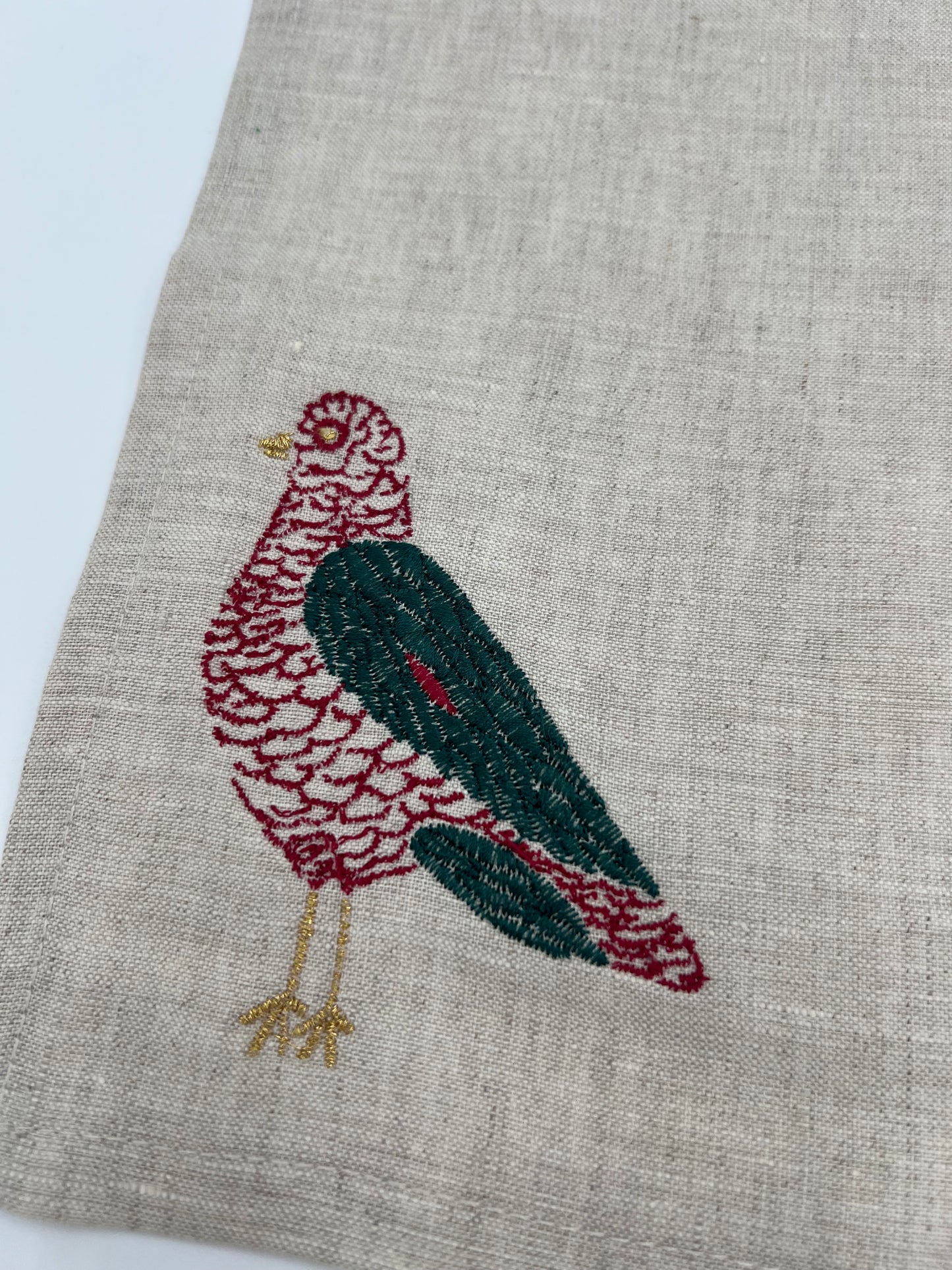 Holiday Pigeon Napkins