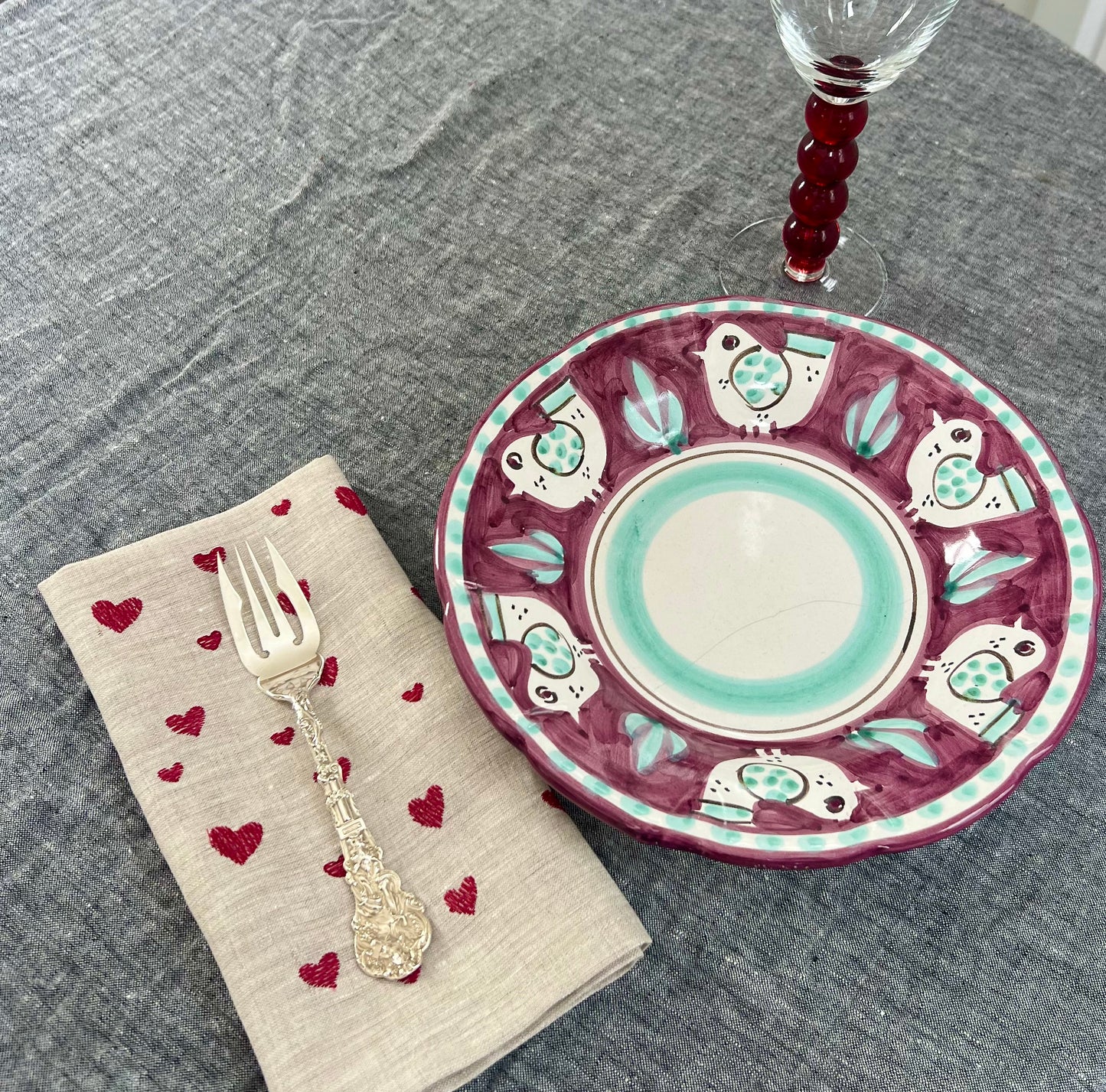 Heart Napkins