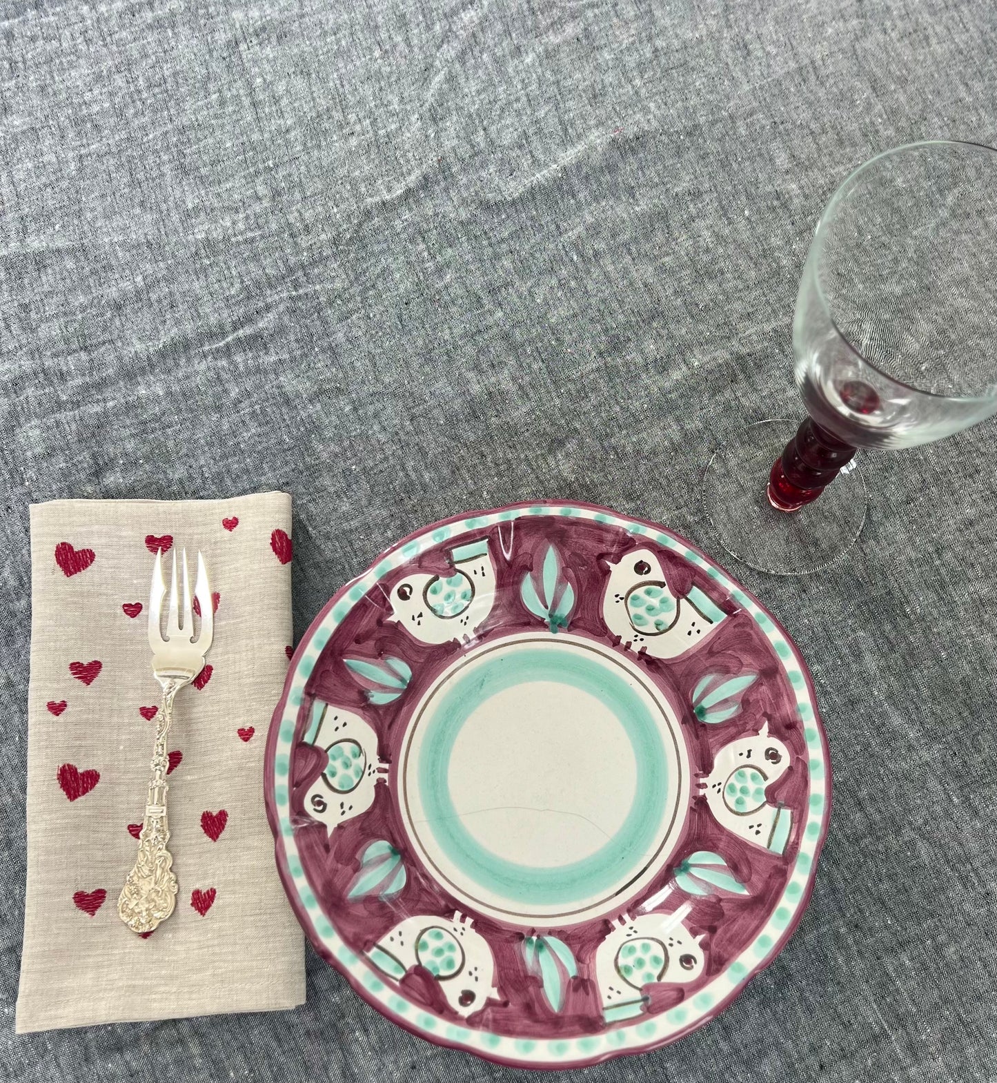 Heart Napkins