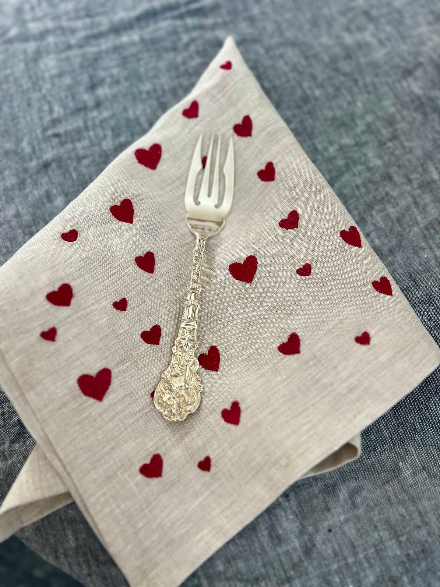 Heart Napkins