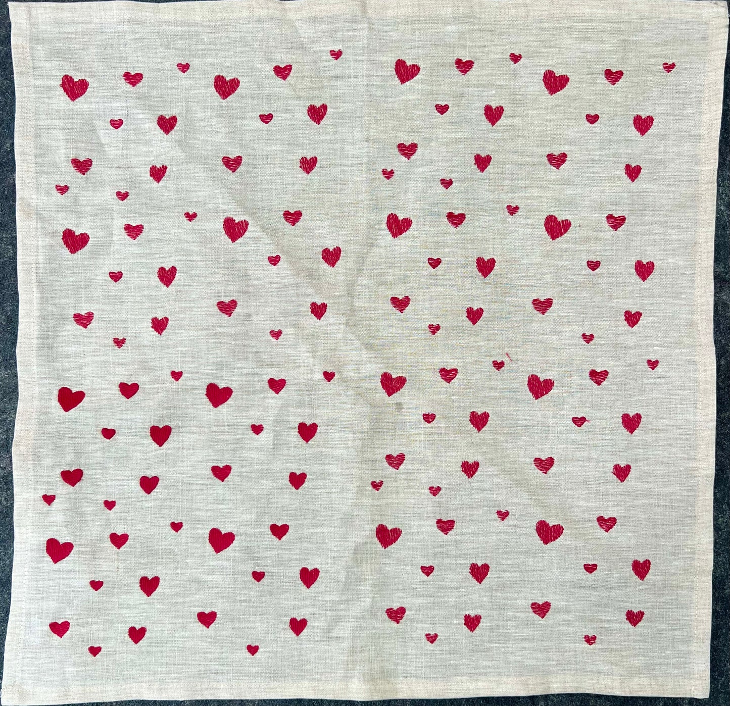 Heart Napkins