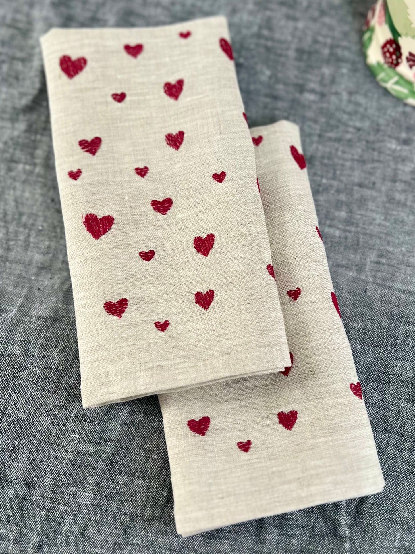 Heart Napkins