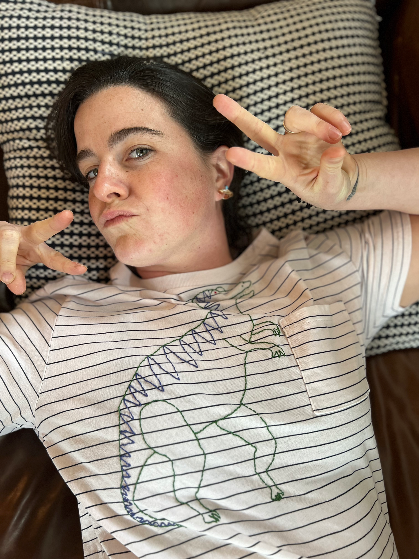 Striped T-Rex