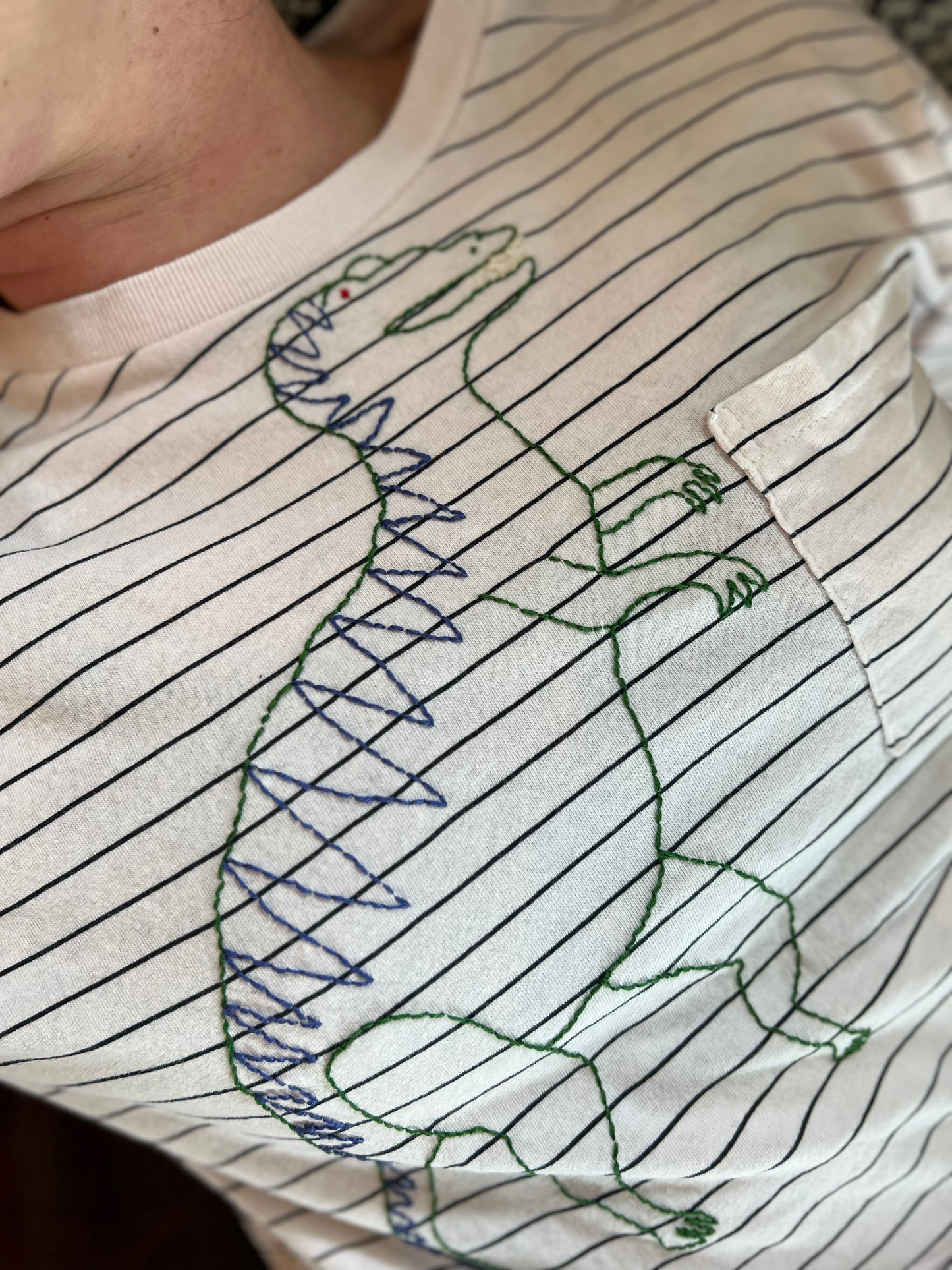 Striped T-Rex