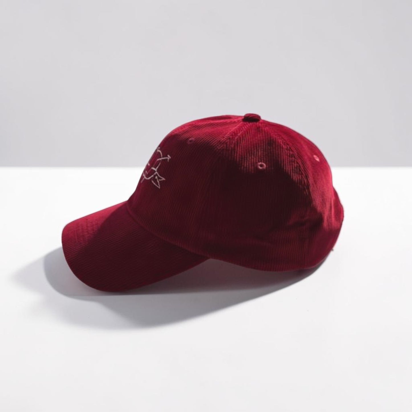 Embroidered Mama Tattoo Corduroy Baseball Cap | Mother's Day Gift for Mom | Quirky Embroidery