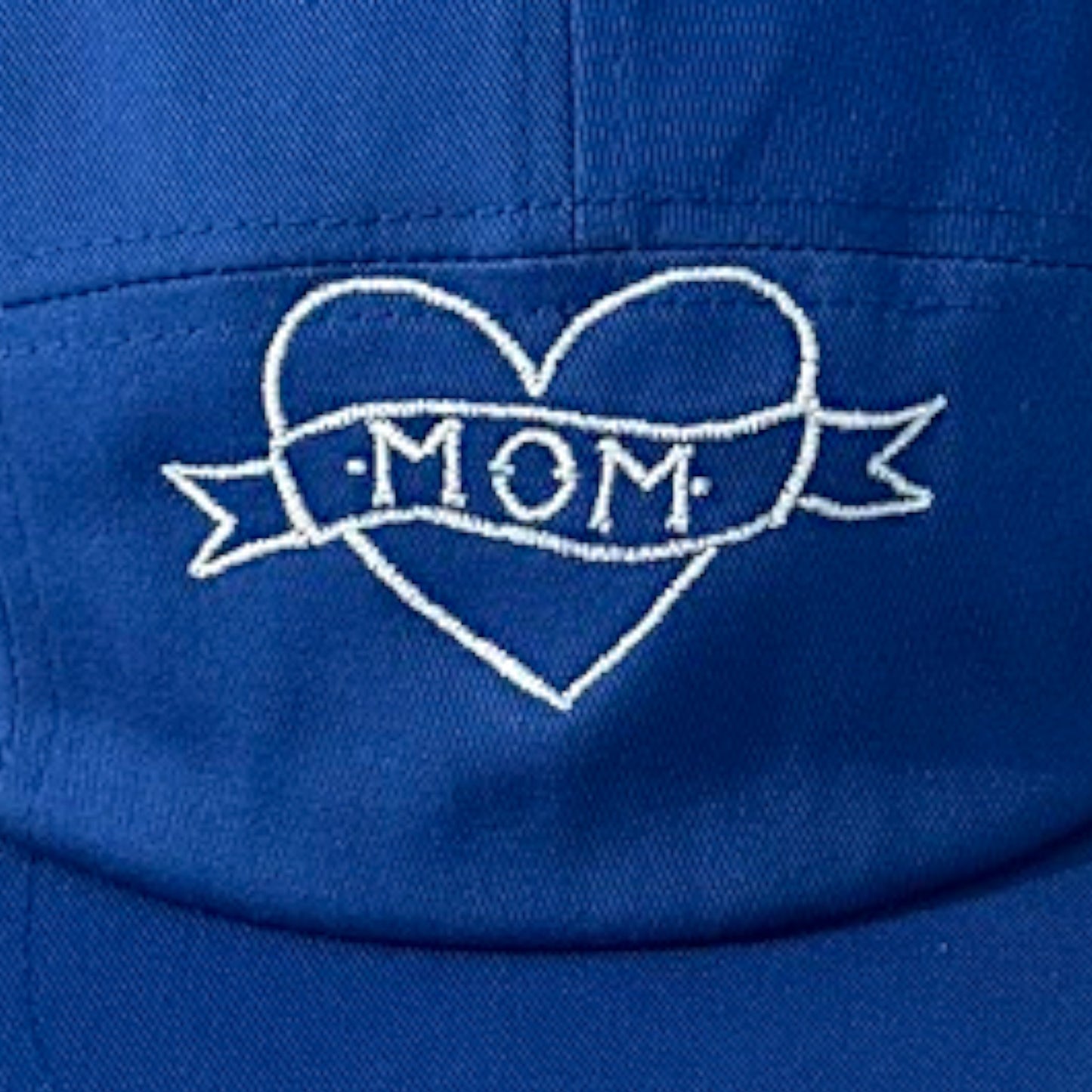 Embroidered Mom Tattoo Flat Bill Hat | 5 Panel Cap | Mother's Day Gift | Quirky Embroidery