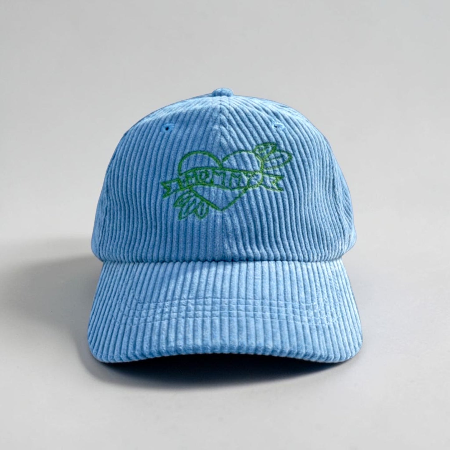 Embroidered Mommy Tattoo Corduroy Baseball Cap | Mother's Day Gift | New Mom Gift | Quirky Embroidery